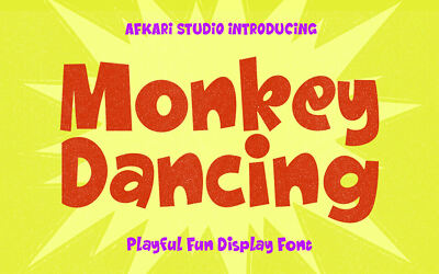 Monkey Dancing Font