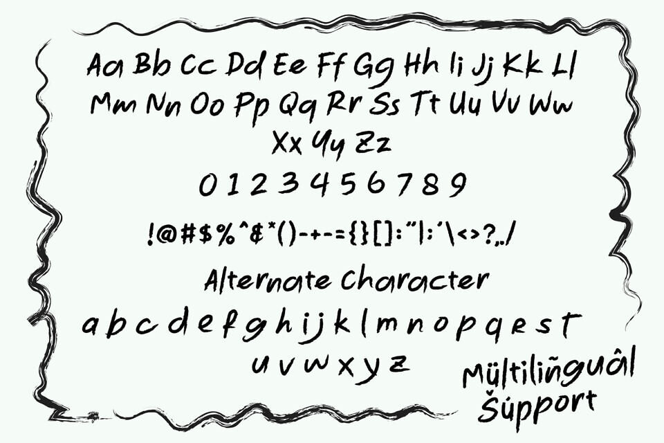 Murillage Notes Font