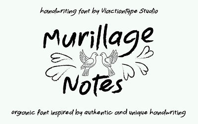 Murillage Notes Font