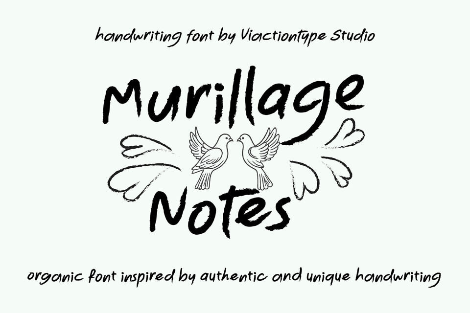 Murillage Notes Font