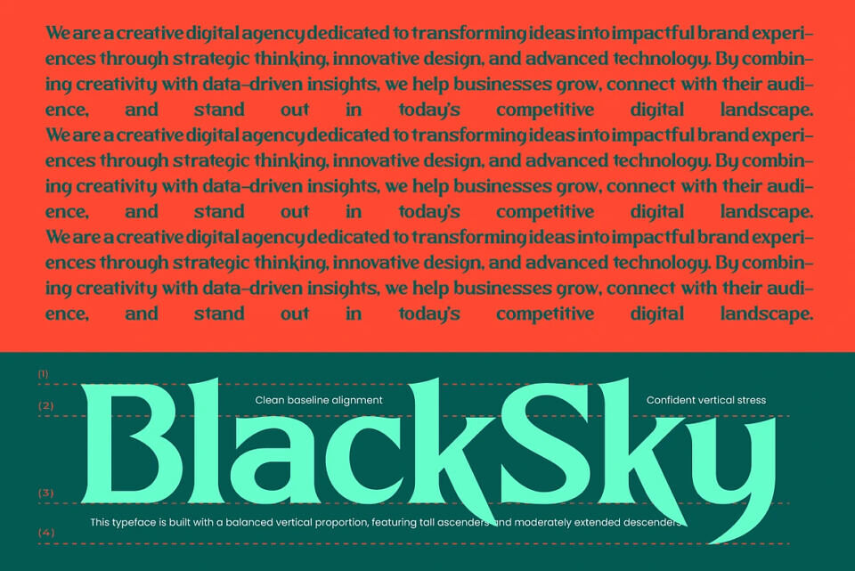 Nighttmer Horizon Font