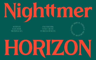 Nighttmer Horizon Font