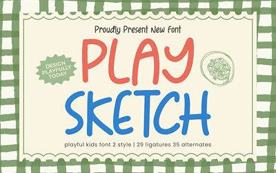 Play Sketch Font