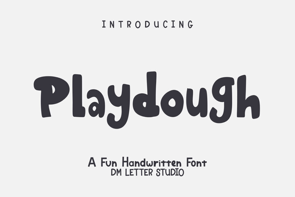 Playdough Font