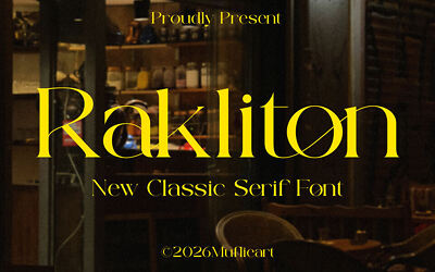 Rakliton Font