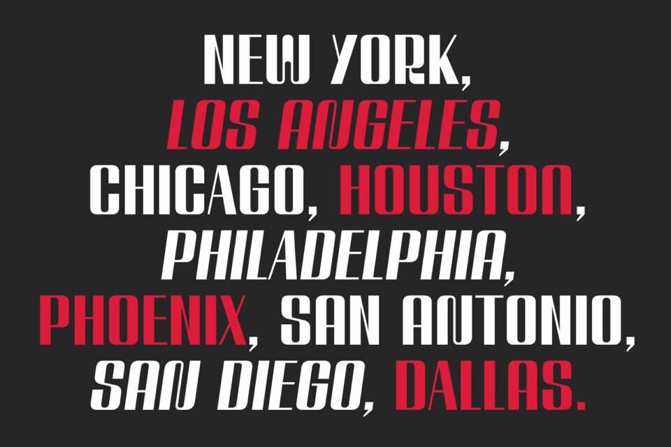 Regardion Font