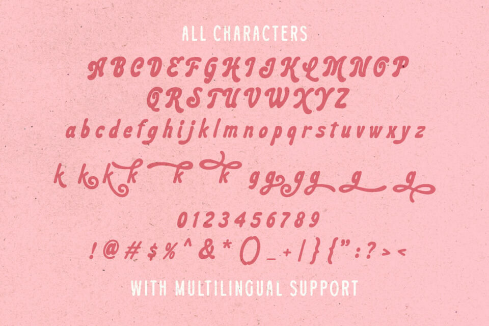 Romantic Aura Duo Font