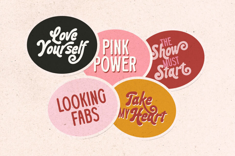 Romantic Aura Duo Font