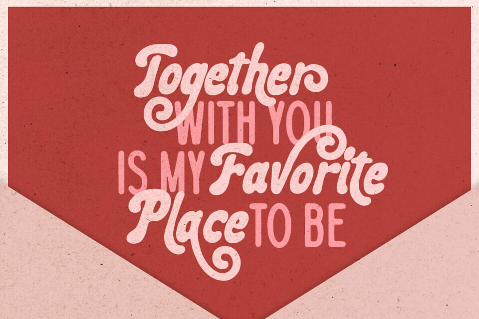 Romantic Aura Duo Font