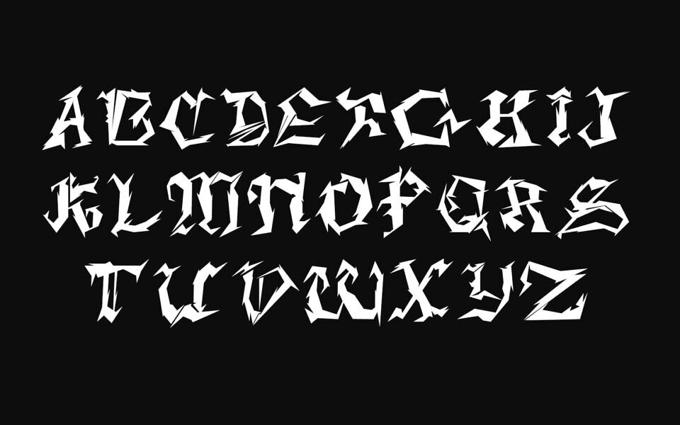 Ronce Noir Font