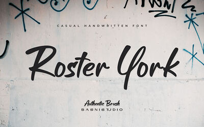 Roster York Font