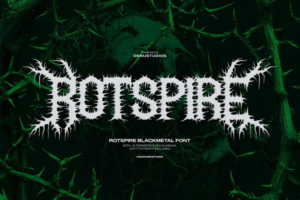 Rotspire Font