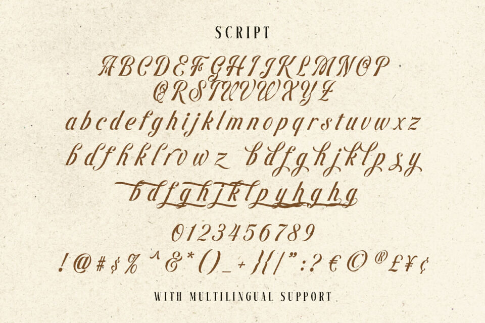 Rusty Court Duo Font
