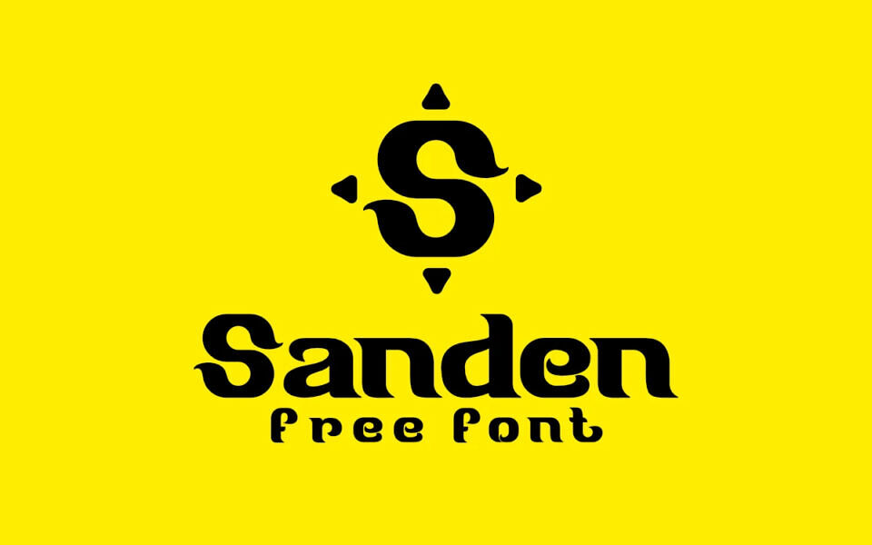 Sanden Font