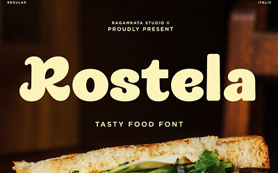 Saro Food Font
