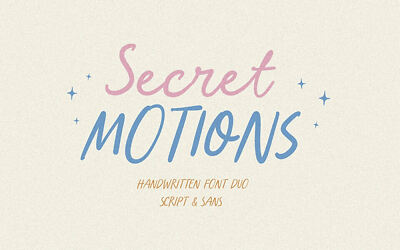 Secret Motions Font