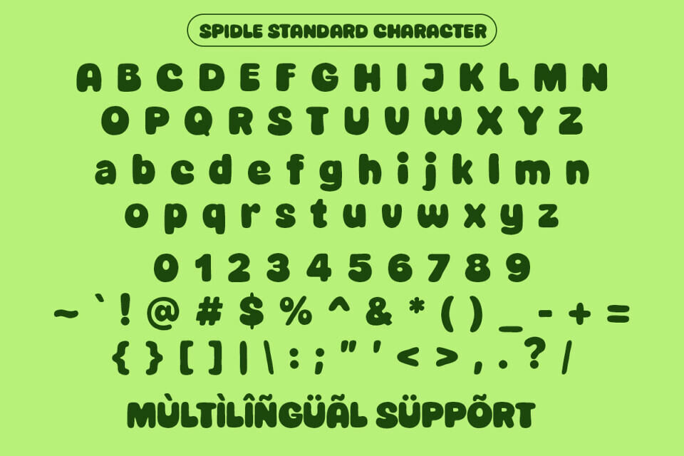 Spidle Font