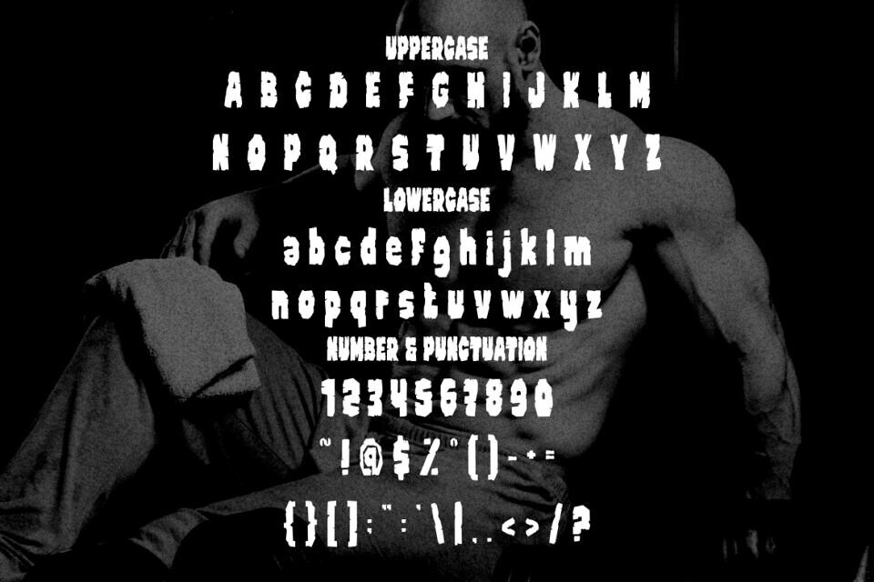 Stone Muscle Font