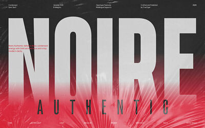 TRT Noire Authentic Font