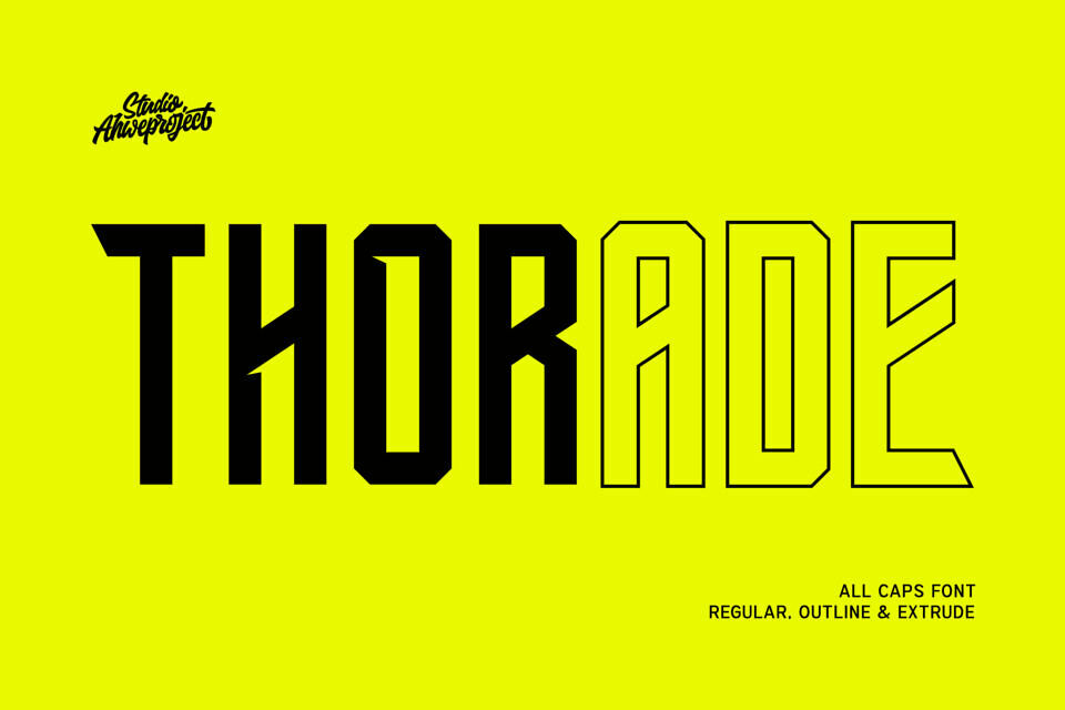 Thorade Font