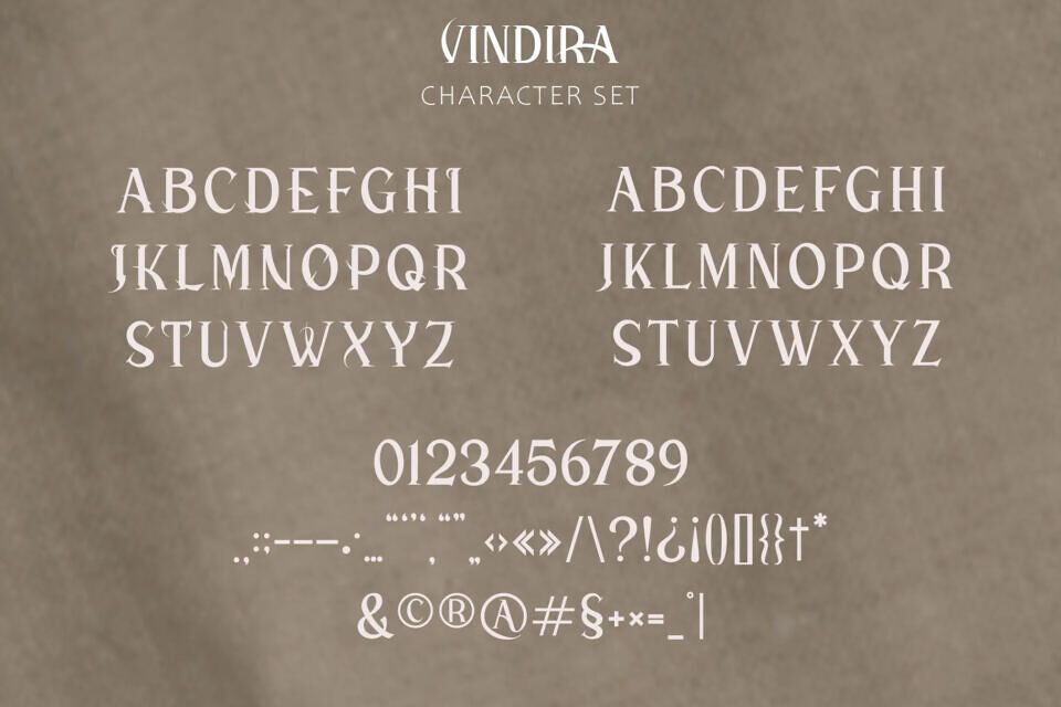 Vindira Font