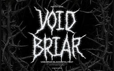 Void Briar Font