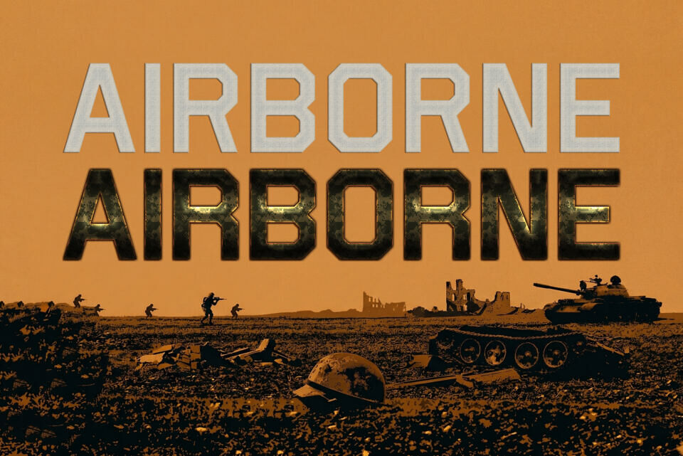 Airborne Font