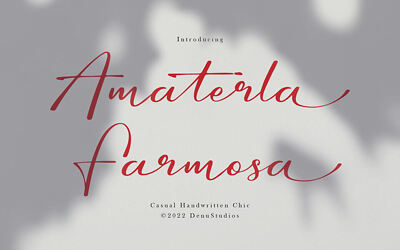 Amaterla Farmosa Font
