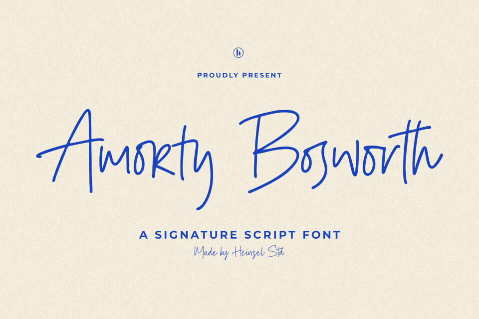 Amorty Bosworth Font