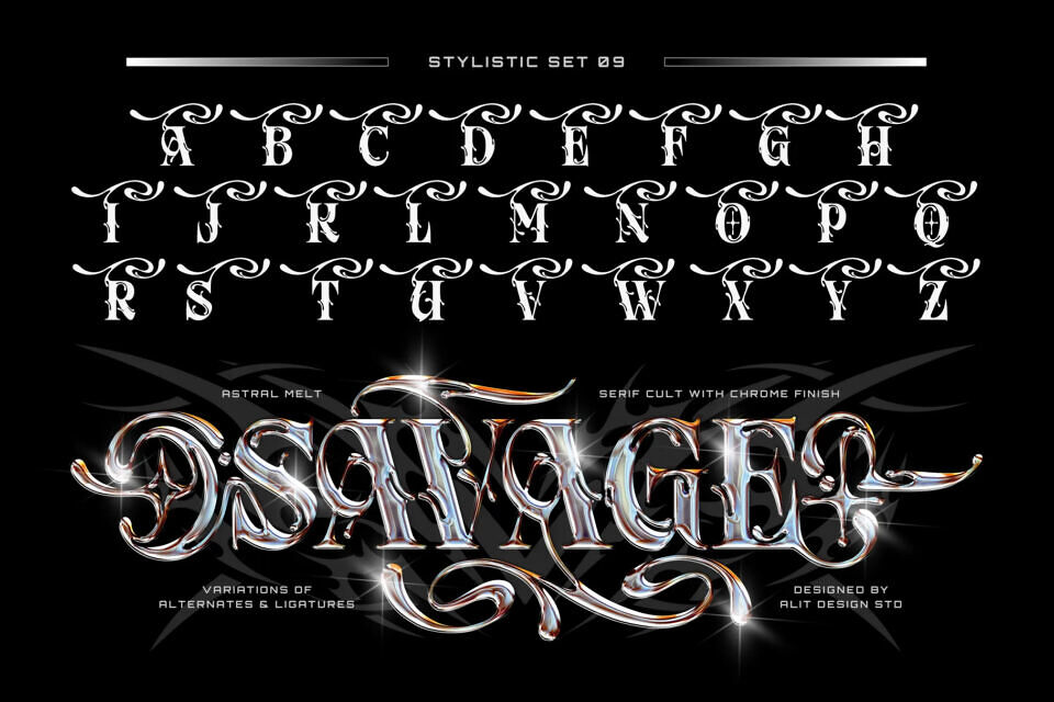 Astral Melt Font