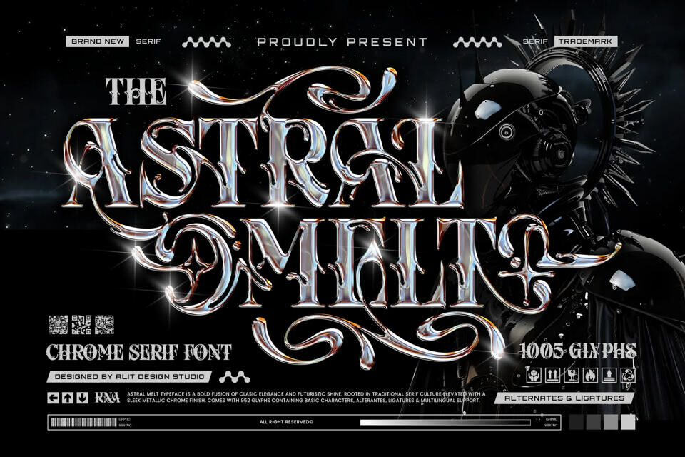 Astral Melt Font