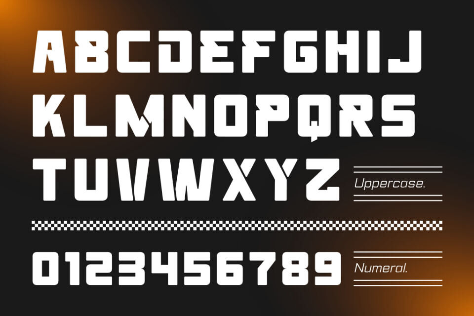 Axzer Sports Font