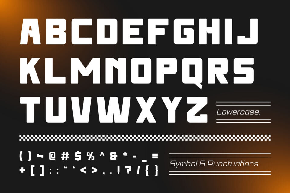 Axzer Sports Font