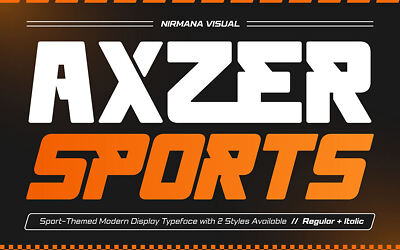 Axzer Sports Font