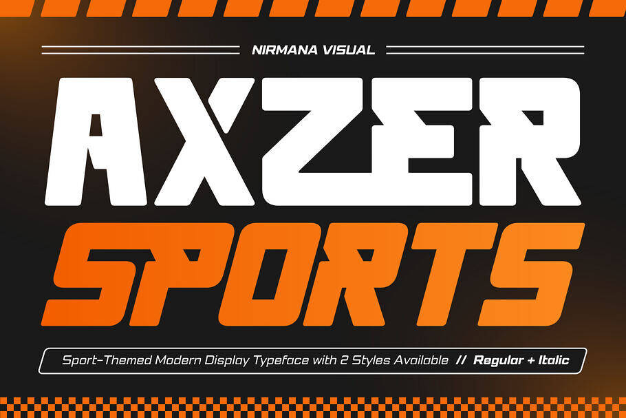 Axzer Sports Font