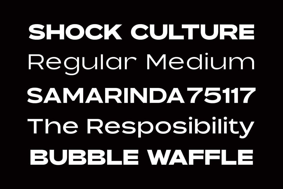Barcola Expanded Font