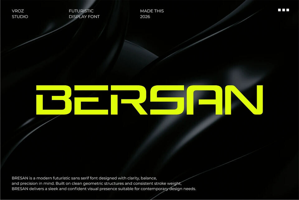 Bersan Font