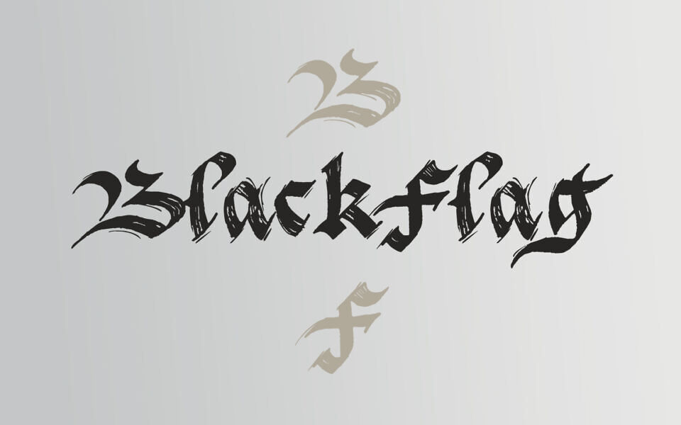 BlackFlag Font