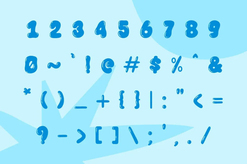 Blunt Bubble Font
