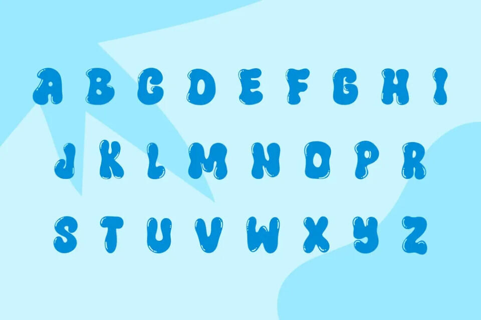 Blunt Bubble Font