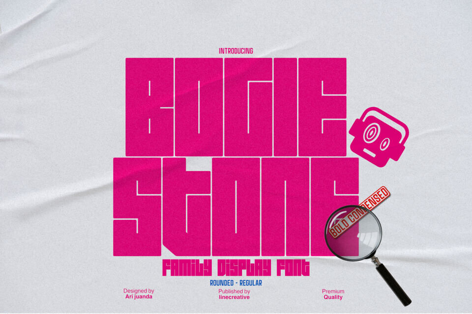 Bogiestone Font