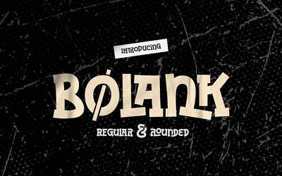 Bolank Font