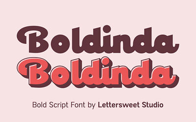 Boldinda Font