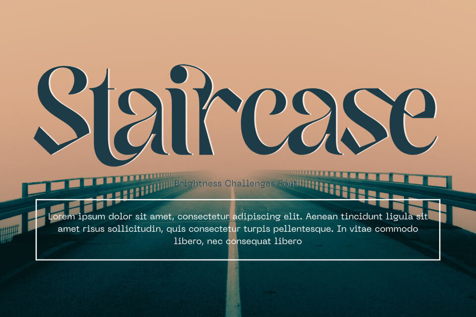 Brightness Challenges Font