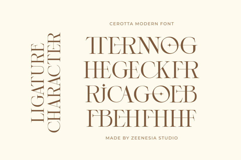 Cerotta Font