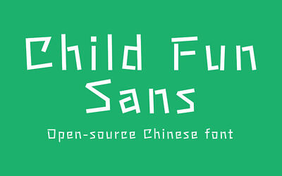 Child Fun Sans Font