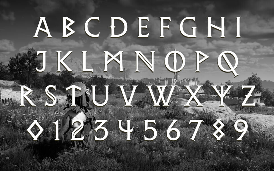 Crimson Desert Font
