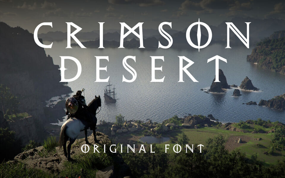 Crimson Desert Font
