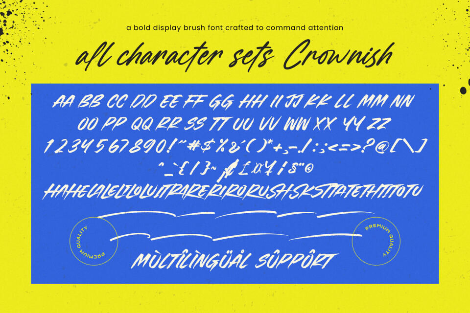 Crownish Font