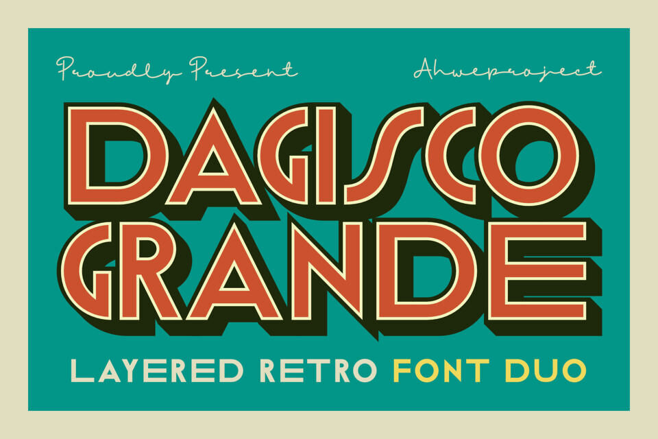Dagisco Grande Font